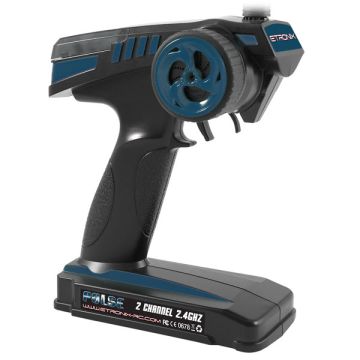 Etronix Pulse Gfsk Ex2 Sport 2.4Ghz Wheel 2Ch Radio System (ET1060)
