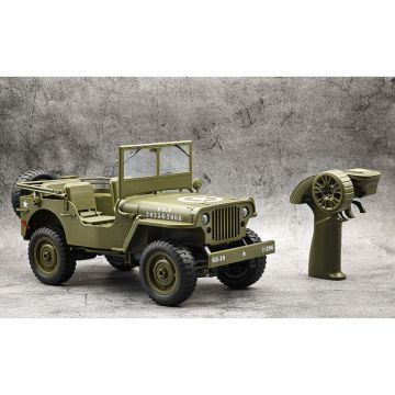 E-Zee RC 1:10 4wd RC Willys Jeep with LED Lights (EZ-G2068)