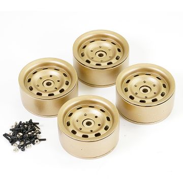 Fastrax Aluminum Beadlock Old Round Wheels - Bronze (FAST0143BZ)