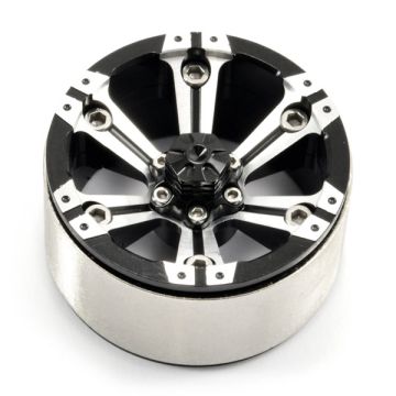 Fastrax 1.9" Heavy Duty Split 6-Spoke Alloy Beadlock Wheels (X2) (FAST0145)