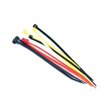 Fastrax Assorted 100mm Nylon Tie Wraps (100Pcs) (FAST105-100)