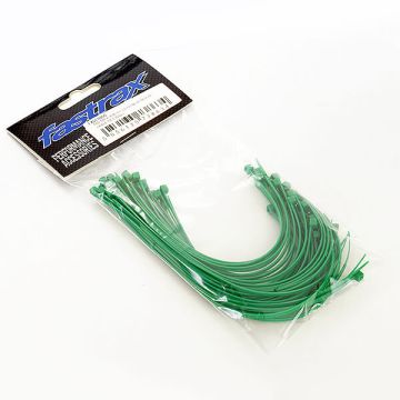 Fastrax 200mm X 2.5mm Blue Nylon Cable Ties (50Pcs) (FAST106G)