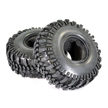 Fastrax 1:10 Crawler Rocko 1.9 Scale Tyres/Inserts (FAST1255T)