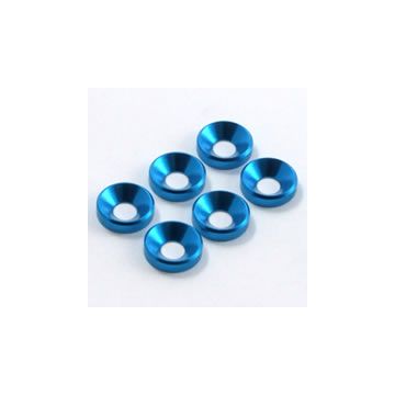 Fastrax M4 Shim Washer (6) Blue (FAST145)