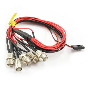 Fastrax White Headlights (6Pc) (FAST199W-6)