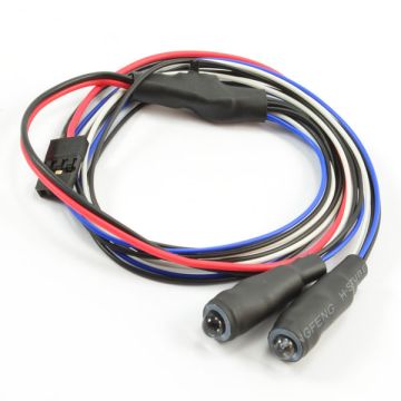 Fastrax Angel Eyes W/Switch For Central Light White (Pr) (FAST200-2)