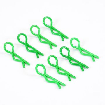 Fastrax Fluorescent Green Sm Clips (FAST212FG)