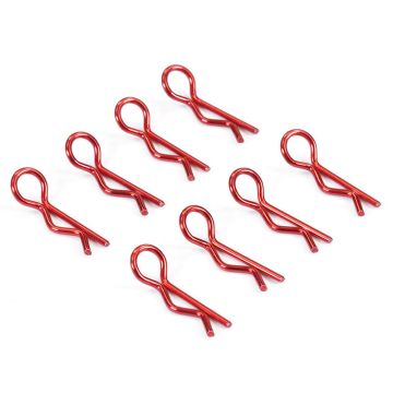 Fastrax Metallic Red Small Clips (FAST212MR)