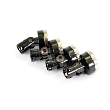 Fastrax 1:10 RC Car Magnetic Invisible Body Shell Mounts - 4pcs (FAST215BK)