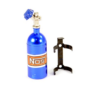Fastrax Aluminum Nos Nitrous Bottle & Mount - Blue (FAST2204B)