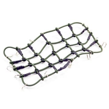 Fastrax Luggage Net W/Hooks L190mm X W110mm (Unstretched) (FAST2310GR)