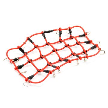 Fastrax Luggage Net W/Hooks L190mm X W110mm (Unstretched) (FAST2310R)