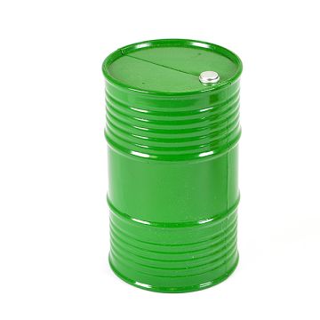 Fastrax Painted Oil Drum - Green (FAST2327G)