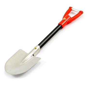 Fastrax Red Handle Metal Spade Shovel (FAST2328R)