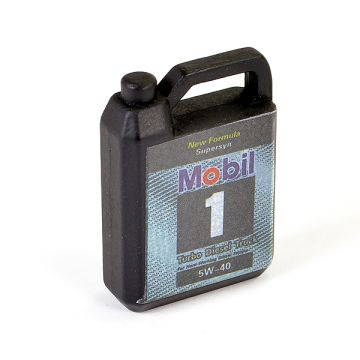 Fastrax Metal Engine Oil Can - Black (FAST2337BK)