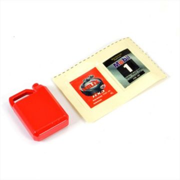 Fastrax Metal Engine Oil Can - Red (FAST2337R)