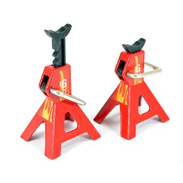 Fastrax 6-Ton Adjustable Height Metal Jack Stand (2Pcs) (FAST2379)
