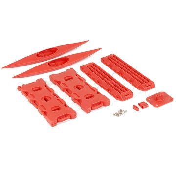 Fastrax Recovery Ramp, Canoe, Red (FAST2386R)