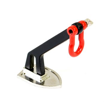 Fastrax Winch Shovel Anchor W/Shackle - Black/Silver (FAST2391BS)