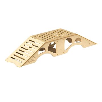 Fastrax Wood Board Climbing Ramp/Tabletop 63.5X15X11.5Cm (FAST2399-02)