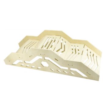 Fastrax Wood Board Climbing Up'N'Over Obstacle Type C (FAST2399-07)