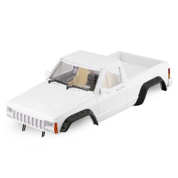 Fastrax 1:10th Rockee Pick-Up & Interior Hardbody 313mm - White (FAST2501W)
