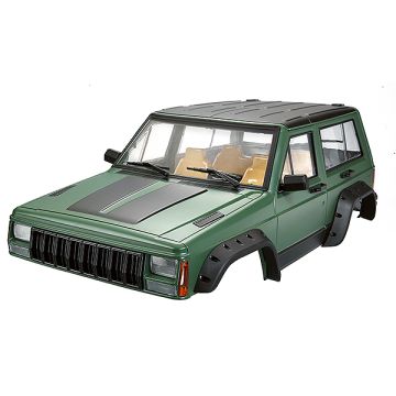 Fastrax 1:10th Rockee Fullcab & Interior Hardbody 313mm - Green (FAST2502GN)