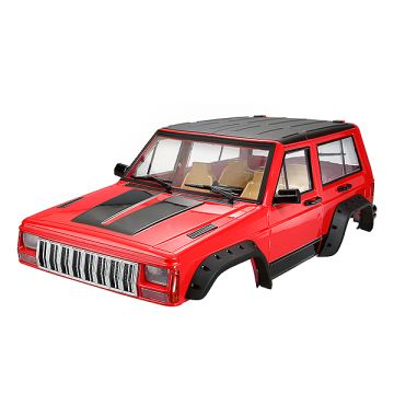 Fastrax 1:10th Rockee Fullcab & Interior Hardbody 313mm - Red (FAST2502R)