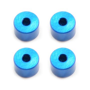 Fastrax Aluminium Collets (4) Blue (FAST34B)