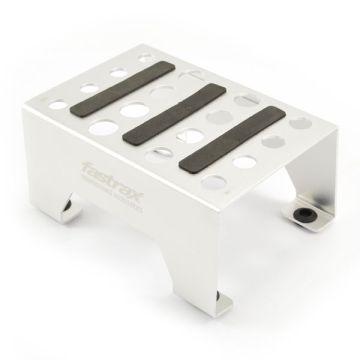 Fastrax Universal Aluminium RC Car Stand Silver (FAST410S)