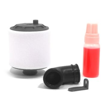 Fastrax 1:10th Air Filter Re-Buildable - Black (FAST851BK)