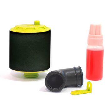 Fastrax 1:10th Air Filter Re-Buildable - Yellow (FAST851Y)