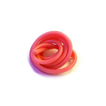 Fastrax Superflex Silicone Tubing Flou Red (1 Meter) (FAST940R)