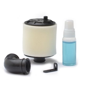 Fastrax 1:8th Air Filter w/Oil Re-Buildable - Black (FAST960BK)