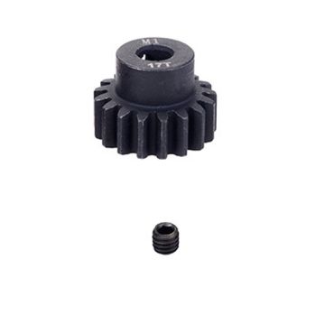 Fastrax M1 17T Steel Pinion Gear (5mm) Mod1 (FASTM1-175)