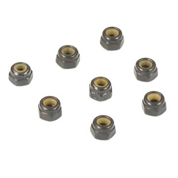 Fastrax Nyloc Nut M2 Black (FASTM2BK)