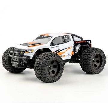 FMS FMT24 1:24th Chevrolet Colorado Truck RTR - White (FMS12421BDRTRWH)