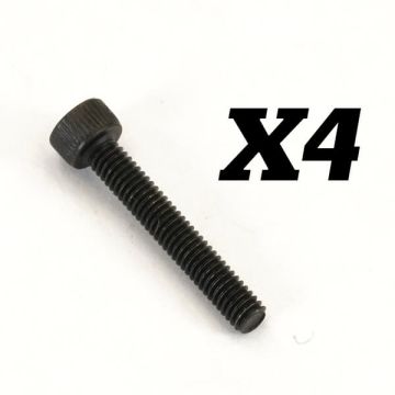Fastrax Backplate SCrews For Fastrax Torque Starts M2.5 X 16mm (4) (FT02624-12)