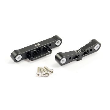 Fastrax Arrma Rear Alu Lower Sus. Mounts-Kra/Out/Sen/Typ (FTAR008BK)