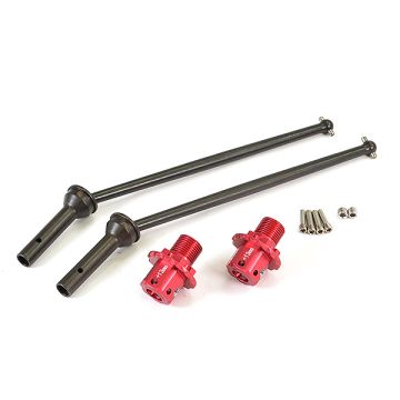 Fastrax Arrma Kraton 6S Cvd Front Driveshafts +13mm Hubs (FTAR021R)