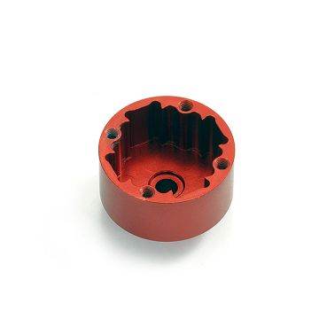 Fastrax Arrma Alu Diff Housing For 1/8 Kraton 6S - Red (FTAR028R)