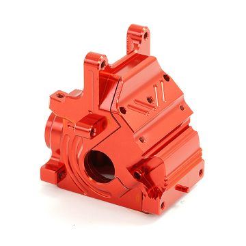 Fastrax Arrma Alu Gearbox Housing For Krat/Typh/Tal/Limit - Red (FTAR029R)