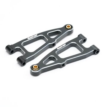Fastrax Arrma Grom/Granite Aluminium Front Lower Arms (Pr) (FTAR051BK)