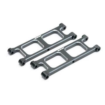 Fastrax Arrma Grom/Granite Aluminium Rear Lower Arms (Pr) (FTAR053BK)