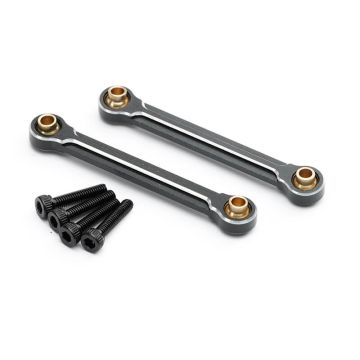 Fastrax Arrma Grom/Granite Aluminium Steering Rod Arms (Pr) (FTAR059BK)