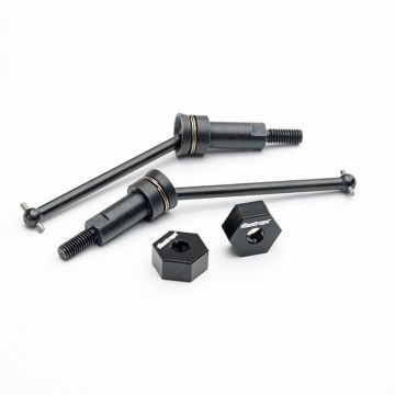 Fastrax Arrma Grom/Granite Metal Rear Cvd Driveshafts (Pr) (FTAR061)