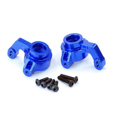 Fastrax Team Associated Rival MT10 Aluminium Front Steering Blocks (FTAS01B)