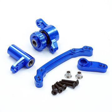 Fastrax Team Associated Rival MT10 Aluminium Ballraced Steering Assembly (FTAS04B)