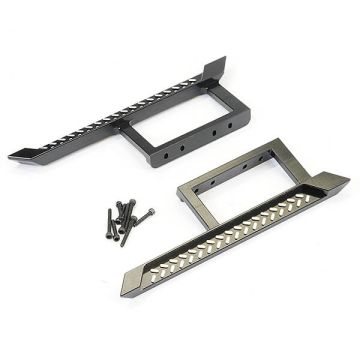Fastrax Axial SCx24 Aluminium Cnc Floor Side Plates For Jt Gladiator (FTAX57BK)