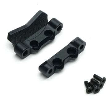 Fastrax Losi Micro-B Aluminium Rear Arm Mount (2Pc) (FTLS06BK)
